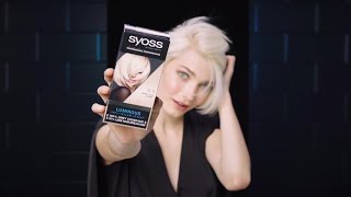 How To Blonde Hair Coloring  Baseline Blond Permanent Coloration SYOSS [upl. by Botsford]