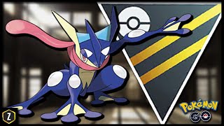 Greninja Ultra League Team in Pokémon GO Battle League [upl. by Casaleggio732]