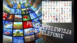 Telewizja w telefonie lub laptopie wszystkie kanały polskie [upl. by Clayborne717]