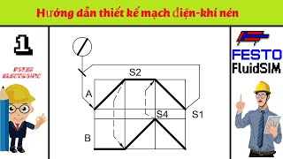 INSTRUCTIONS FOR SIMULATION OF ELECTRICAL CIRCUIT  Pneumatic  LESSON 01 [upl. by Eedahs]