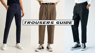 The Ultimate Mens Trousers Guide GIVEAWAY [upl. by Petes]