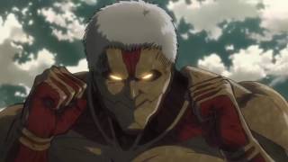 Eren vs Armored Titan English Sub Full Fight [upl. by Stoll]