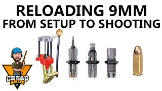 Reloading 9mm as a Beginner Setup to Test Fire [upl. by Paige]