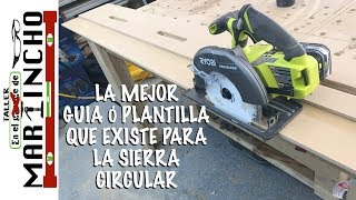 Como Hacer una Guia para sierra circular [upl. by Faria]