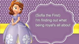 Sofia The First Theme Song Lyrics [upl. by Duj]