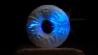 LIFE SAVER LIGHTNING Triboluminescence Slow Motion  Smarter Every Day [upl. by Burlie]