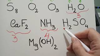 ATOMICIDAD DE FORMULAS COMPUESTAS [upl. by Linkoski]