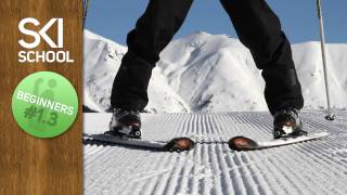 How to Snow Plough Ski  Beginner Ski Lesson 13 [upl. by Samoht]