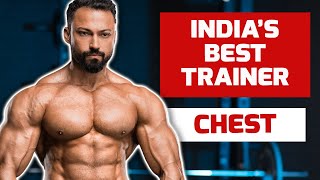 Build a Bigger Chest  with Indias Top Trainer [upl. by Anairda325]