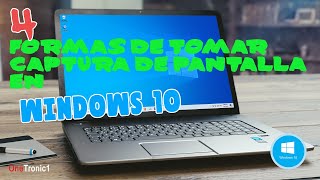 4 formas de tomar captura de pantalla en windows 10 PC  Laptop [upl. by Duong]