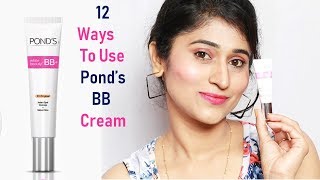 How To Use Ponds BB Cream  12 Different ways [upl. by Koorb]