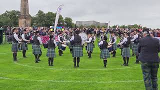 Dartmouth amp District Pipe Band Grade 3A Medley Qualifier at the World Pipe Band Championships 2024 [upl. by Riatsila]