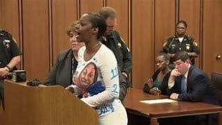 Mother of Euclid 9 year old killed in hit skip speaks at suspects sentencing [upl. by Nissa174]