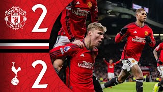 Man Utd 22 Tottenham  Highlights [upl. by Howlan542]