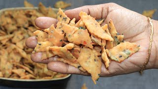 Snacks recipe in TamilDiamond CutsMaida BiscuitDiamond ChipsDiamond Chips Recipe in Tamil [upl. by Yahsel891]