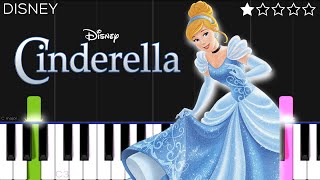 A Dream is a Wish Your Heart Makes From quotCinderellaquot  EASY Piano Tutorial [upl. by Katlin]