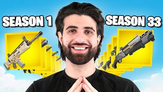 Ranking the BEST Weapon from EVERY Fortnite Season [upl. by Len]