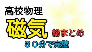 【高校物理】磁気の総まとめ＿イメージ・論理編 [upl. by Huberto]