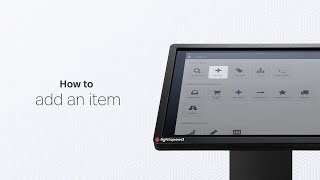 How to add an item in Lightspeed Retail [upl. by Baras241]