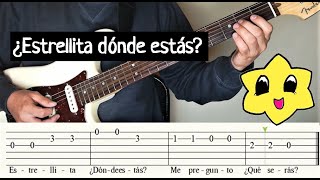 ESTRELLITA DÓNDE ESTÁS GUITARRA [upl. by Llehcar]