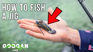 HOW TO FISH A JIG  BASS FISHING BASICS [upl. by Chance]