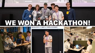 I WON MY FIRST HACKATHON  Building an App in 24 Hours [upl. by Voorhis423]