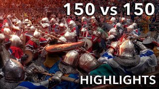 150 vs 150 MASS BATTLE HIGHLIGHTS [upl. by Atinej]