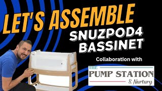 Snuzpod4 Bassinet Assembly [upl. by Feliza518]