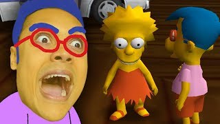 MILHOUSE GETS WITH LISA SIMPSON Simpsons Hit and Run [upl. by Colier]