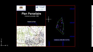 Comment établir un Plan parcellaire par AutoCAD  Plan parcellaire  ISTP [upl. by Ientruoc]