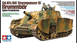 Building the all new 135 Tamiya Brummbar late [upl. by Behlau]