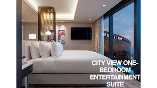 Crockfords West Suite City View One Bedroom Entertainment Suite [upl. by Hamian]