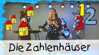 🐶 Die Zahlenhäuser  Mathe Lernlieder mit Marie Wegener  Kinderlieder [upl. by Ellynad]