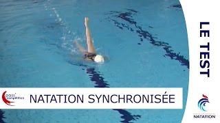 Natation synchronisée FFN Le test  PASSCOMPÉTITION [upl. by Low946]