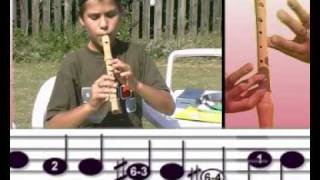 How to play Twinkle Twinkle Little Star for Descant Recorder tabs [upl. by Anitnerolf]