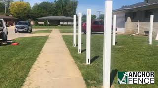 Vinyl Fence Installation [upl. by Proudfoot]