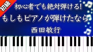 【初級】もしもピアノが弾けたならピアノ楽譜は説明欄へ♪ [upl. by Nitnelav507]