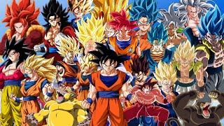 Every Goku Transformation [upl. by Oicinoid]