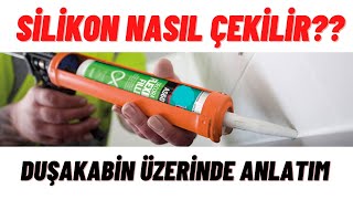 Silikon Nasıl Çekilir  Uzmanından Duşakabin Silikon Çekme Taktikleri  Yapıdükkanım [upl. by Arriet]