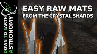 Fastest Raw Materials from the Crystal Shards  Elite Dangerous [upl. by Thacker]