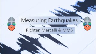 Measuring Earthquakes  Richter MMS and Mercalli Scale GCSE amp IGCSE [upl. by Siol]