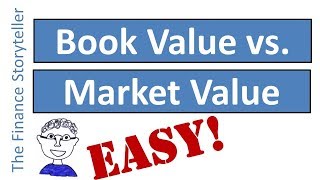 Book Value vs Market Value of Shares [upl. by Ynaitirb]