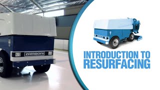 Zamboni Ice Resurfacer Operation Video [upl. by Press]