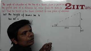 Heights And Distances Exercise 20 Full Class X ICSE M L Agarwal [upl. by Adnawyek289]