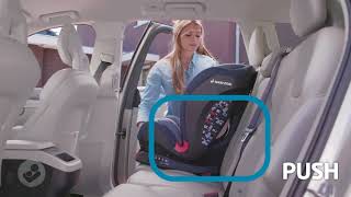 MaxiCosi  Titan Car seat  How to Install with IsoFix [upl. by Studdard]