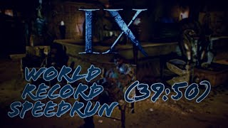 Former WR Solo IX Easter Egg Speedrun 3950 [upl. by Anawait963]