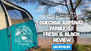 Quechua Arpenaz Family 41 Fresh amp Black Review Indonesia [upl. by Ammadas819]