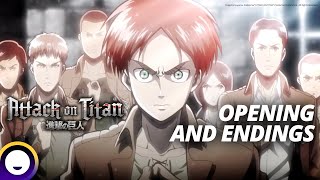 Attack on Titan All Openings and Endings Season 13 [upl. by Carmina]