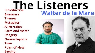 The Listeners by Walter de la Mare detailed explanation Qaisar Bashir [upl. by Bendick]