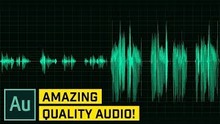 Make Your Audio and Voice Sound Better – Audition CC Tutorial [upl. by Jewell]